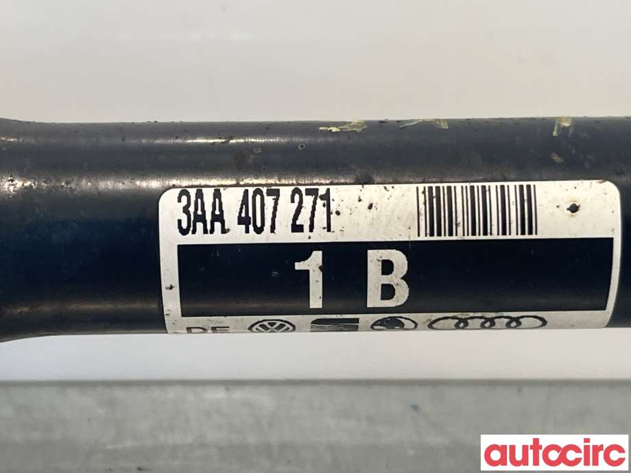 Drivaksel venstre foran til VW Caddy 2015-2020 (Type III, Fase 3)  (VOLKSWAGEN|3AA407451X||3AA407271)