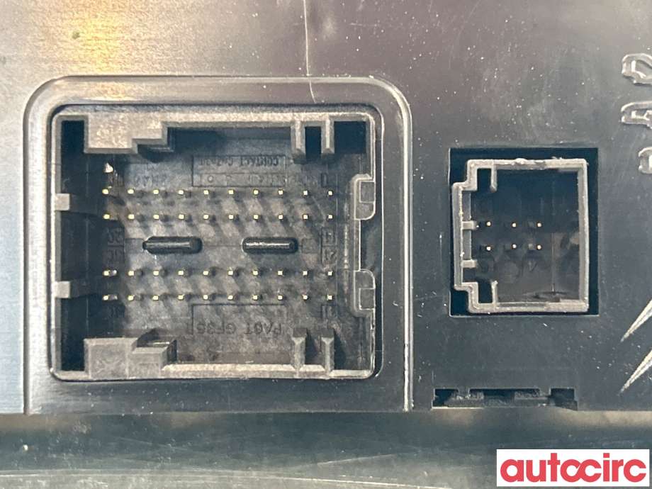 Varmeapparat betjening til Peugeot 3008 2009-2016 (Type I)  (PEUGEOT|6452Y3|96738322XT)
