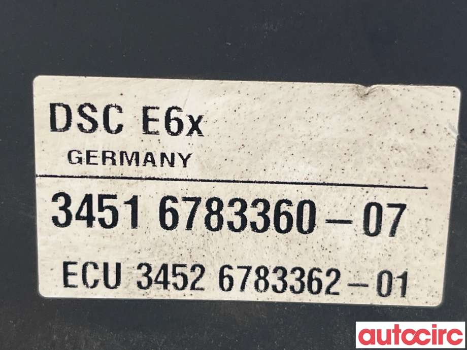 ABS sentral til BMW 5-Serie 2003-2010 (E60/E61) (E60/E61) (BMW|34516783361|)