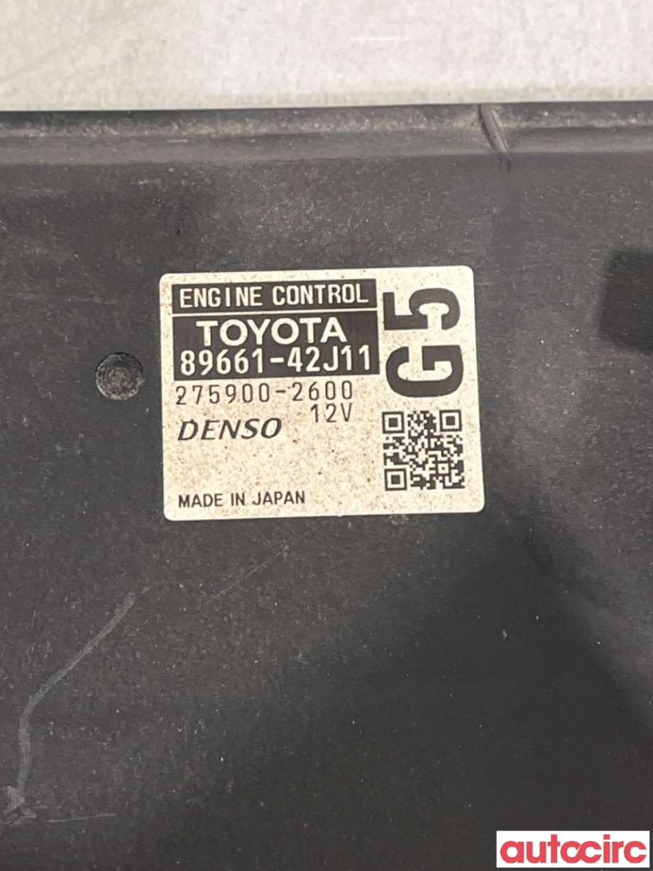 Styreenhet motor til Toyota RAV4 2009-2013 (Type III, Fase 2)  (TOYOTA|8966142J11|275900-2600|89661-42J11)
