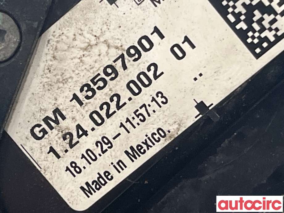 Sirkulasjonspumpe til Opel Ampera-e 2017-->> (Type II)  (OPEL|13597901)