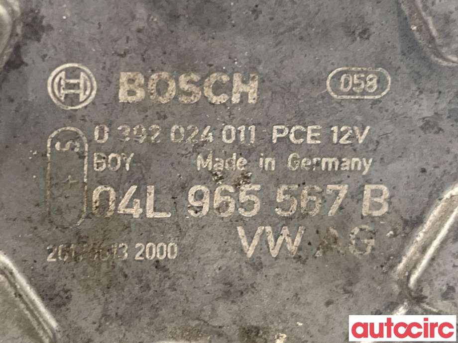 Sirkulasjonspumpe til VW Passat 2015-2019 (Fase 1) (B8) (B8) (VOLKSWAGEN|04L965567B|0392024011)