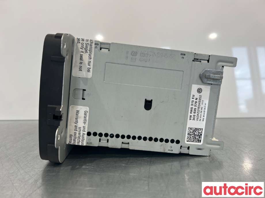 Bilstereo navigasjon til VW Amarok 2010-2016 (Type I, Fase 1)  (VOLKSWAGEN|3C8035279AX|RNS315|3C0035279N)
