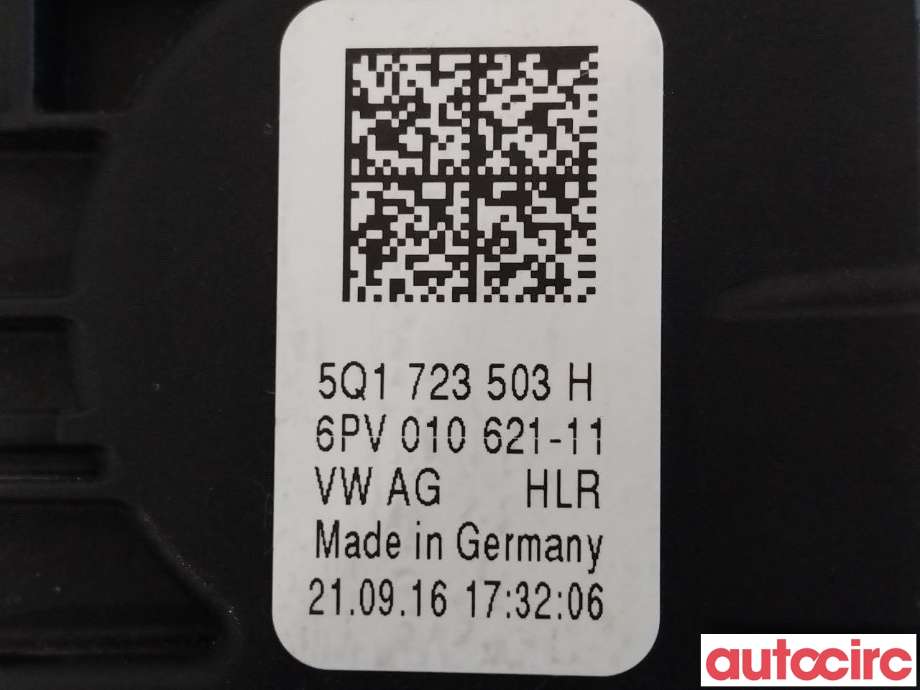 Pedal gass til VW e-Golf 2014-2017 (Fase 1)  (VOLKSWAGEN|5Q1723503K||5Q1723503H)