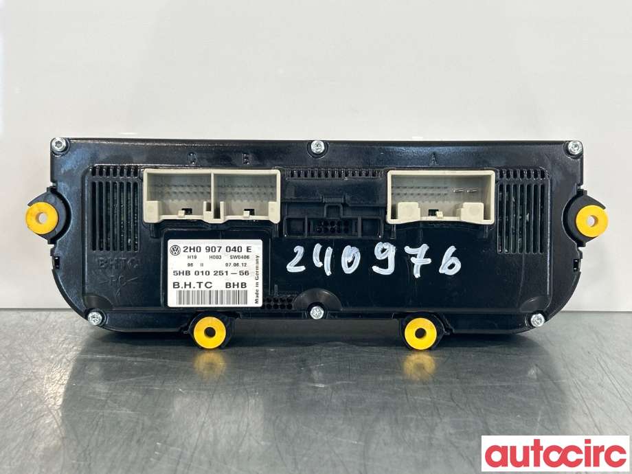 Varmeapparat betjening til VW Amarok 2010-2016 (Type I, Fase 1)  (VOLKSWAGEN|2H0907040E)