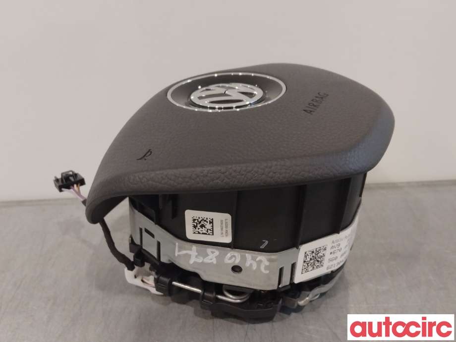 Airbag rattpute til VW e-Golf 2014-2017 (Fase 1)  (VOLKSWAGEN|5G0880201S|621304201)