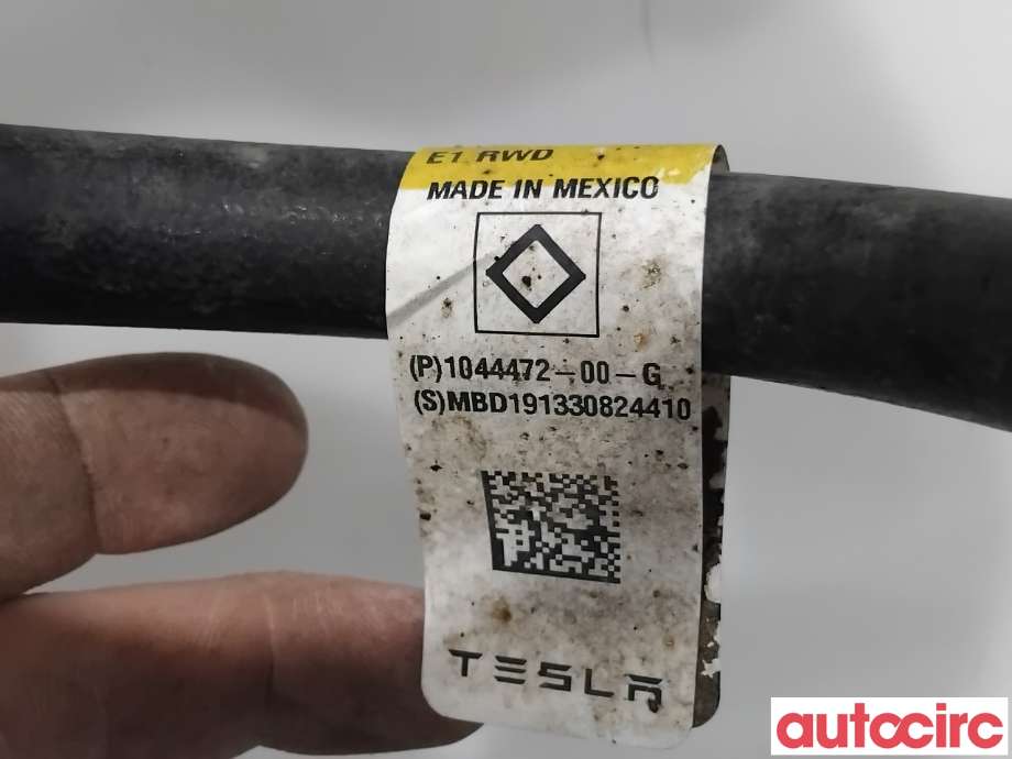 Fjær bak spiralfjær til Tesla Model 3 2018-2023 (Fase 1)  (TESLA|1044472-00-G|)