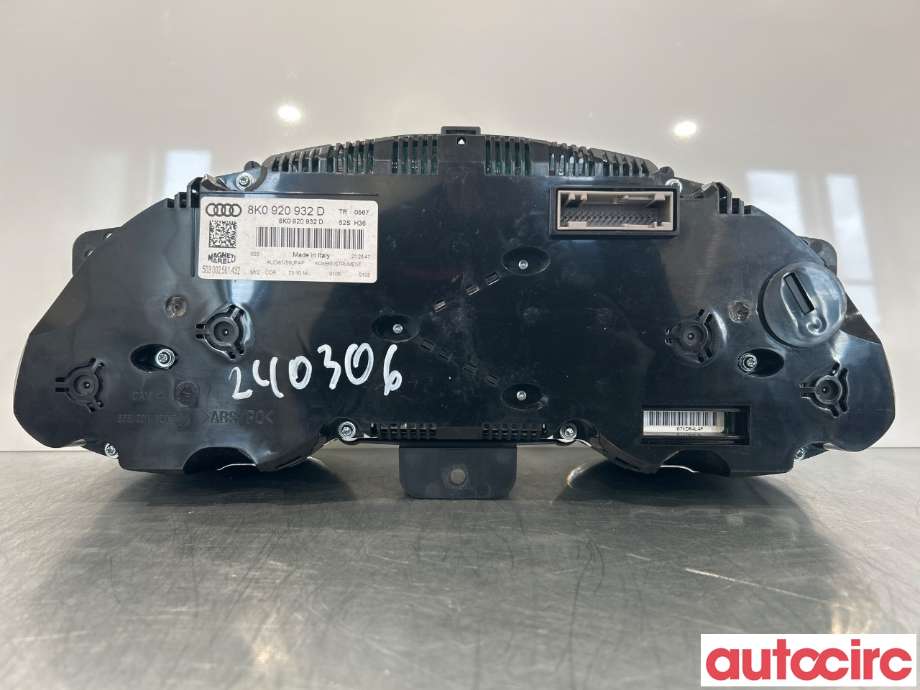 Instrumentpanel til Audi A4 2007-2014 (Type IV) (B8) (B8) (AUDI|8K0920932D)