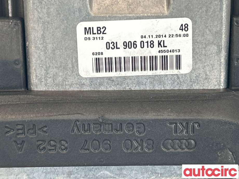 Styreenhet motor til Audi A4 2007-2014 (Type IV) (B8) (B8) (AUDI|03L906018KL|)