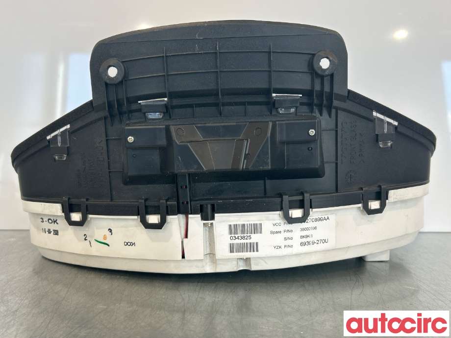 Instrumentpanel til Volvo V70 2007-2013 (Type III, Fase 1)  (VOLVO|36002598)