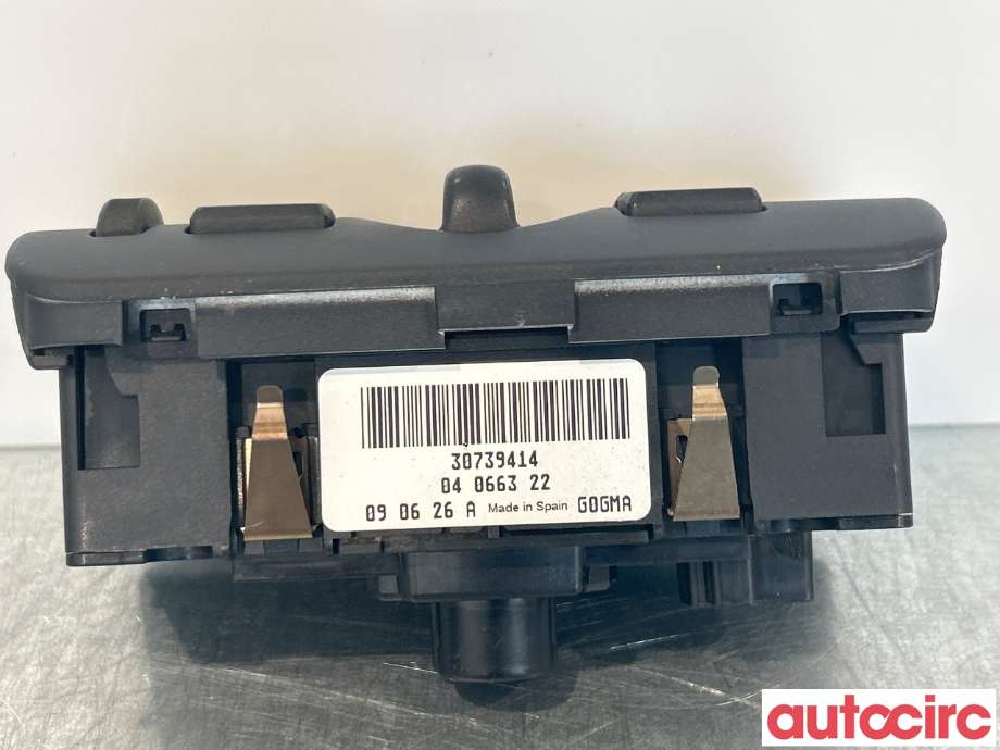 Bryter lys til Volvo V70 2007-2013 (Type III, Fase 1)  (VOLVO|31443852|30739414)