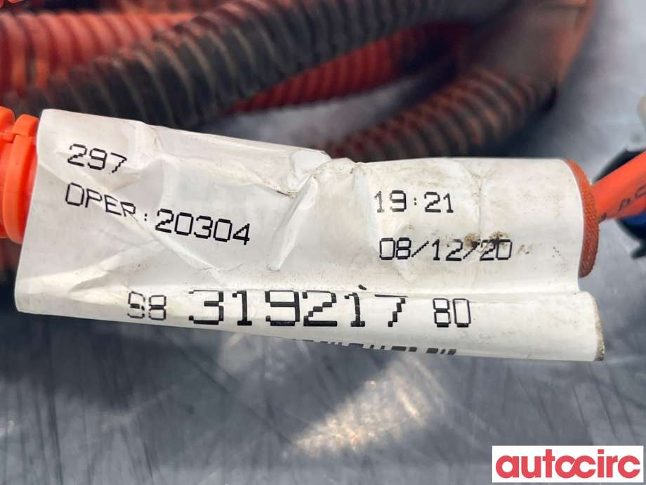 Kabel høy volt (HV) hybrid til Peugeot 2008 2019-->> (Type II)  (PEUGEOT|9831921780|)