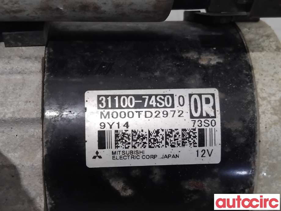 Starter til Suzuki Vitara 2015-->> (Type IV)  (SUZUKI|31100-74S00|M000TD2972)