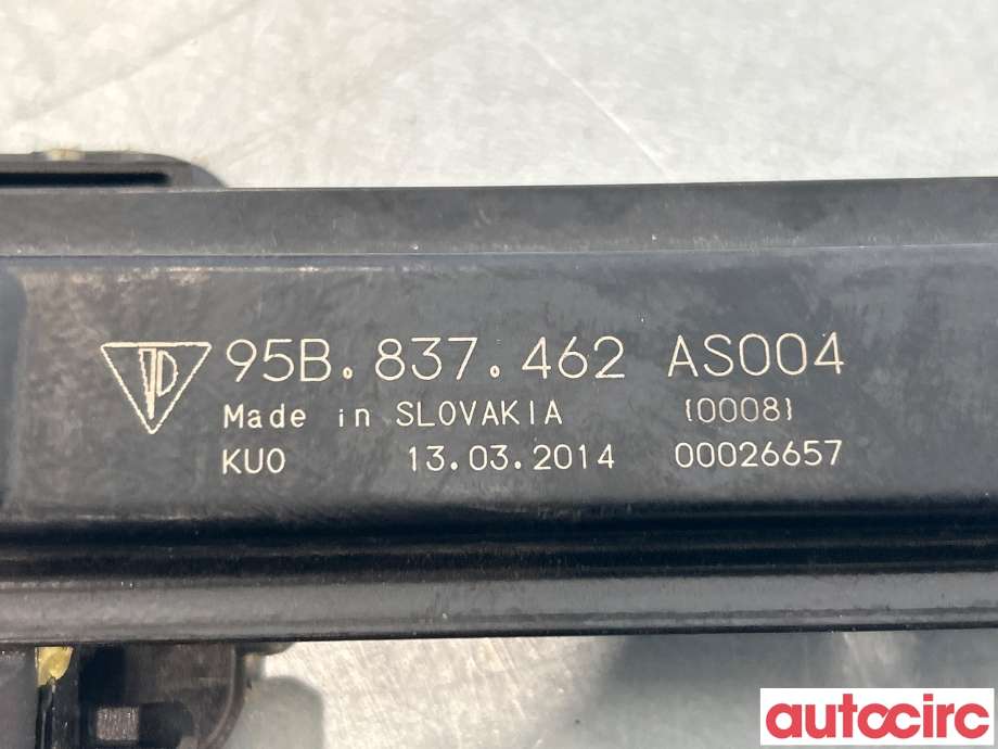 Ruteheis høyre foran til Porsche Macan 2014-->> (95B) (95B) (PORSCHE|95B837462)