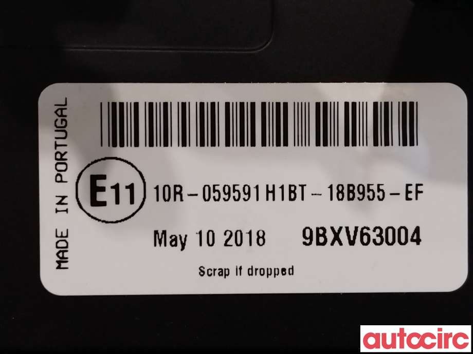 Multimedia display (MCU - Media Controller Unit) til Ford Transit Custom 2013-2023 (Type I)  (FORD|2313864||H1BT-18B955-EF)