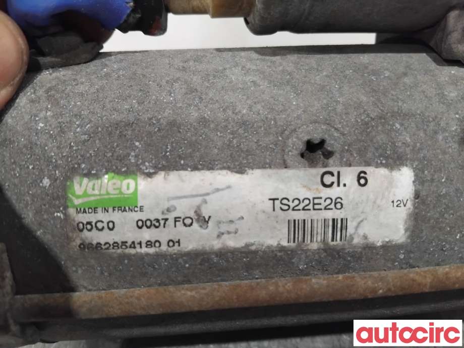 Starter diesel til Citroën Berlingo 2008-2015 (Type II, Fase 1)  (CITROEN|5802CE|TS22E26|9662854180)