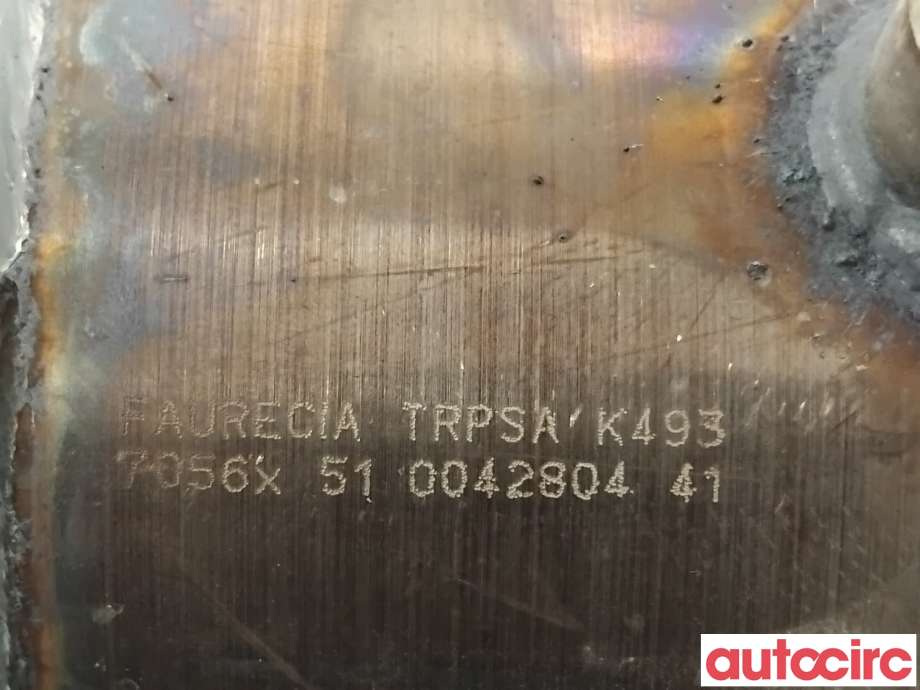 Partikkelfilter til Citroën Berlingo 2008-2015 (Type II, Fase 1)  (CITROEN|174037|TRPSAK493|)