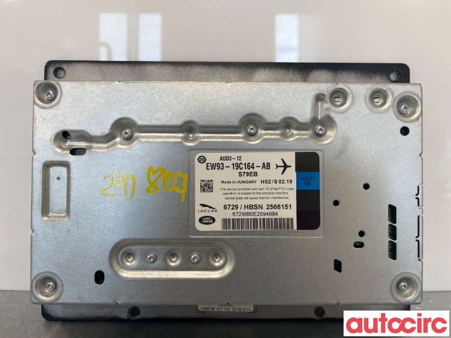 Bilstereo forsterker til Jaguar XF 2008-2015 (X250) (X250) (JAGUAR|C2D40031)