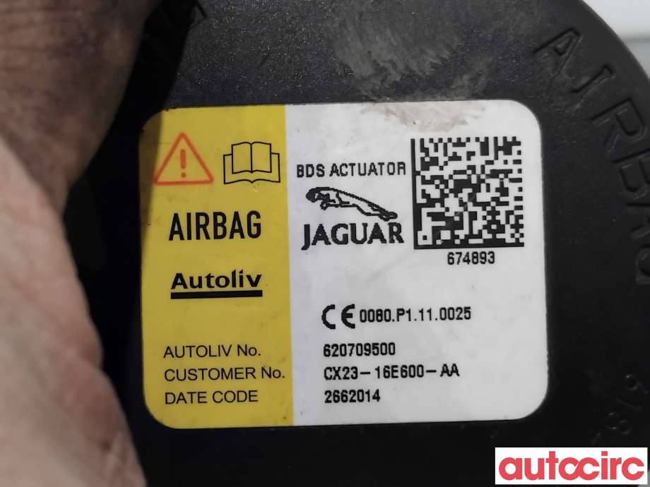 Airbag diverse til Jaguar XF 2008-2015 (X250) (X250) (JAGUAR|C2D23552|620709500|CX23-16E600-AA)