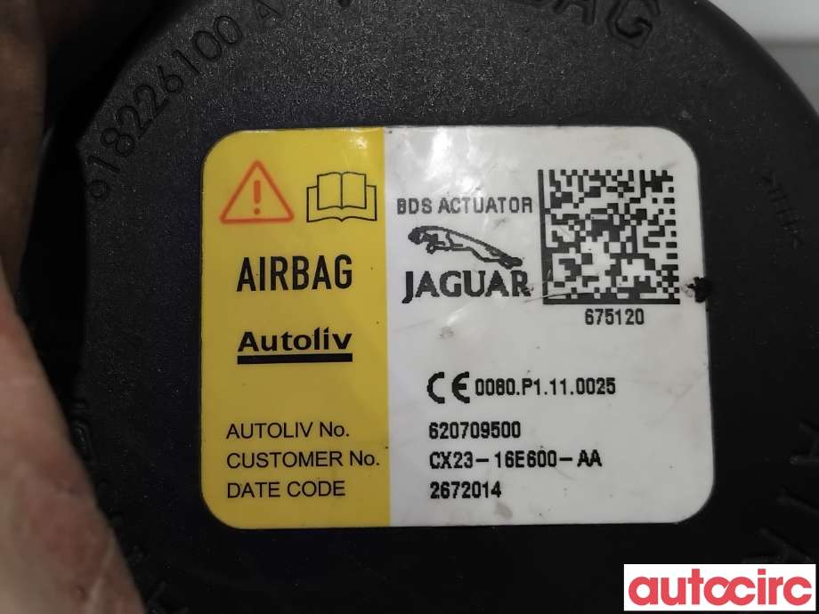 Airbag diverse til Jaguar XF 2008-2015 (X250) (X250) (JAGUAR|C2D23552|620709500|CX23-16E600-AA)