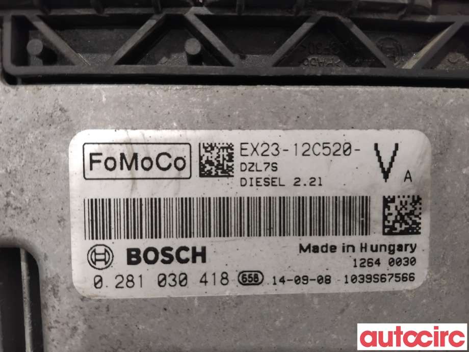 Styreenhet motor til Jaguar XF 2008-2015 (X250) (X250) (JAGUAR|C2Z29262|0281030418|EX23-12C520-VA)