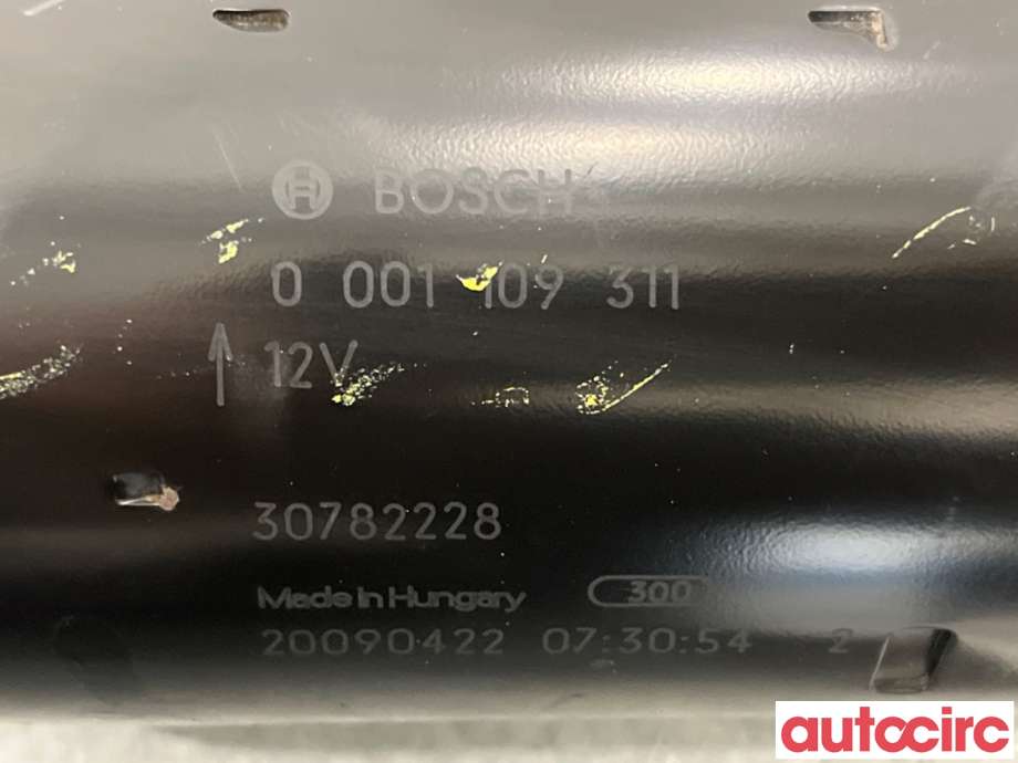 Starter diesel til Volvo XC70 2008-2013 (Type II, Fase 1)  (VOLVO|36002642|0001109311|30782228)