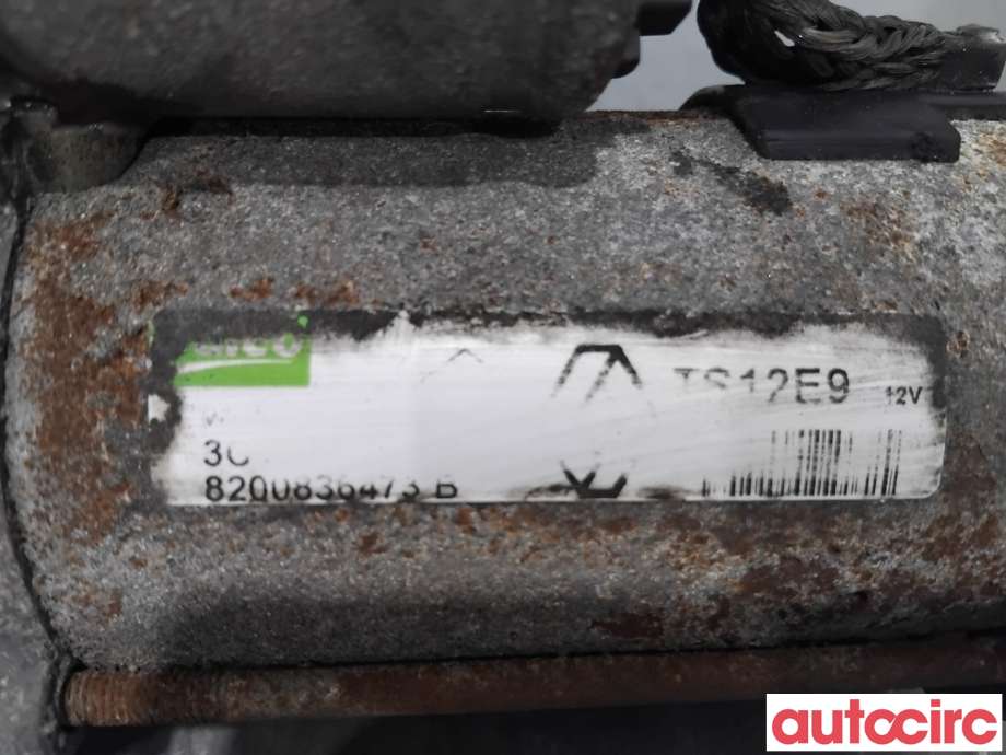 Starter diesel til Renault Megane 2009-2016 Type III  (RENAULT|233000603R|TS12E9|8200836473)