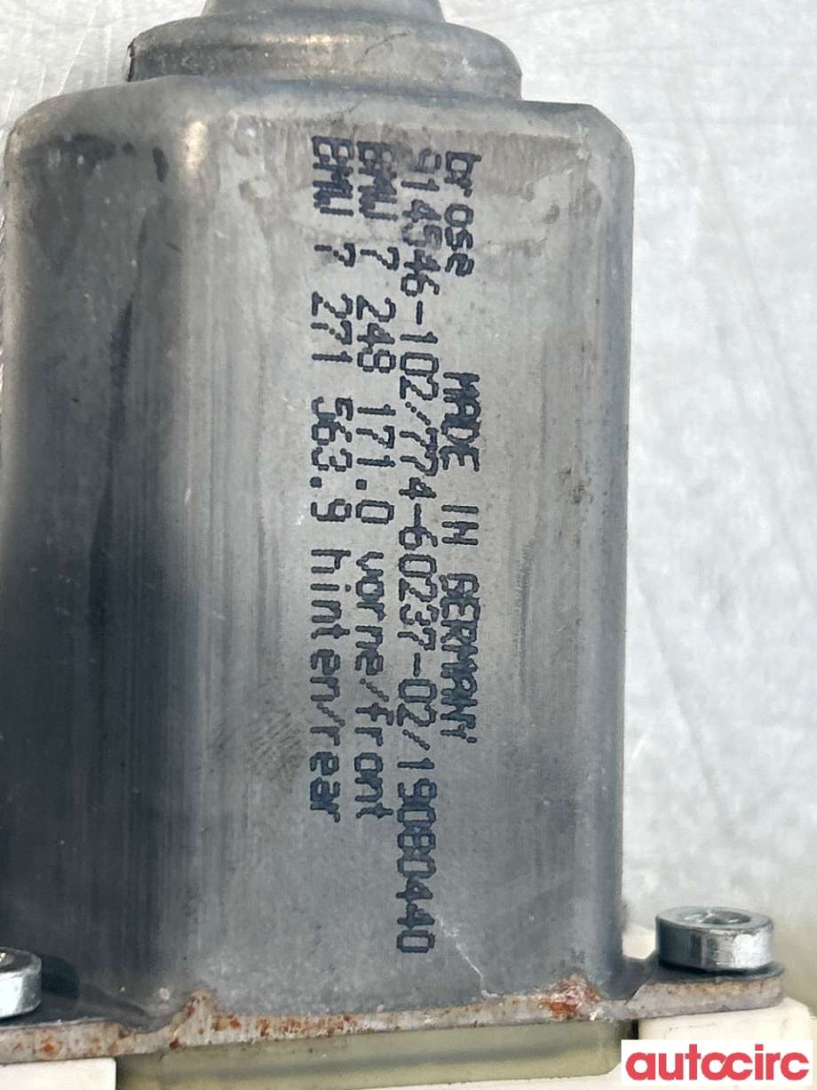 Ruteheis venstre bak til BMW 5-Serie 2010-2017 (F10/F11) (F10/F11) (BMW|51337271563|914546-102|7248171)