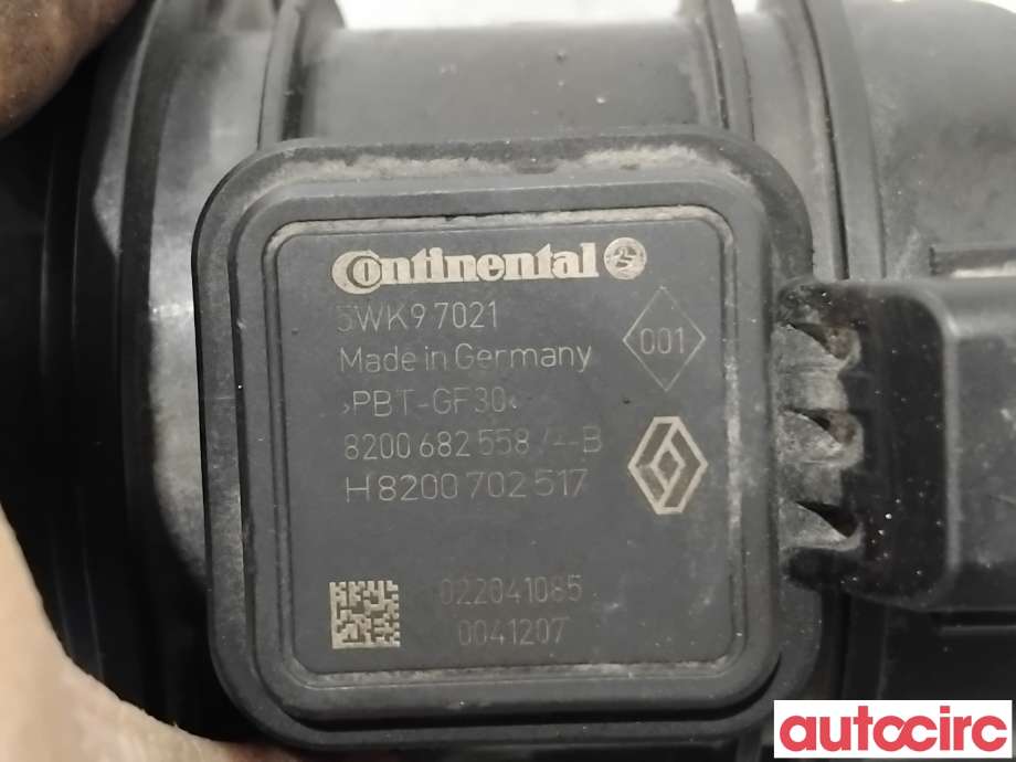 Luftmengde/luftmassemåler til Renault Megane 2009-2016 Type III  (RENAULT|8200682558|5WK97021)