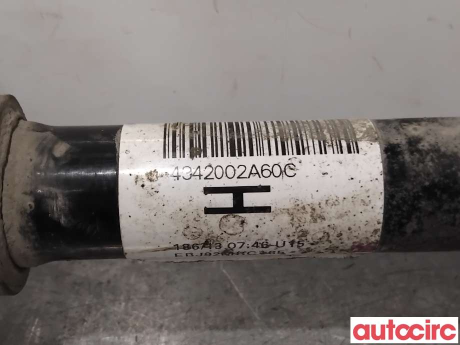 Drivaksel venstre foran, elbil til Toyota Auris 2013-2015 (Type II, Fase 1)  (TOYOTA|4342002A60|)