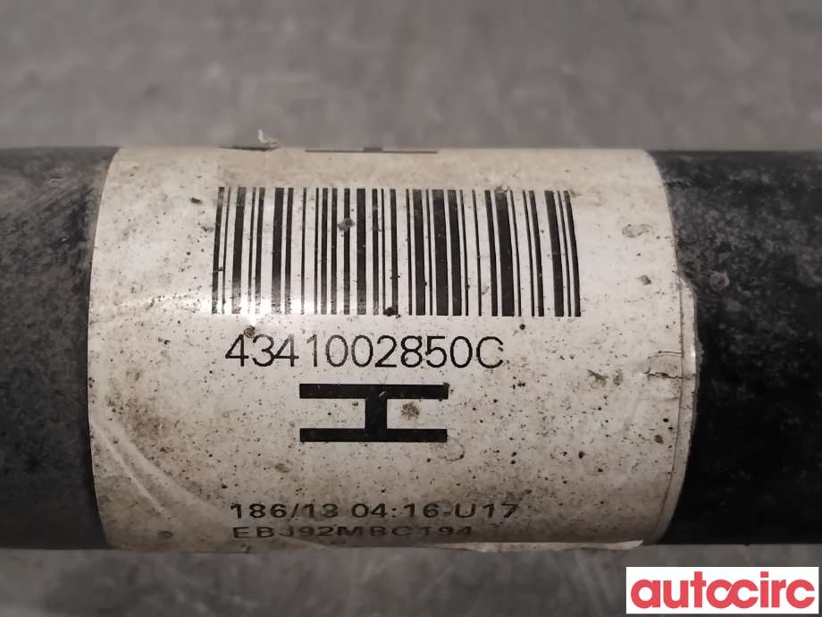 Drivaksel høyre foran, elbil til Toyota Auris 2013-2015 (Type II, Fase 1)  (TOYOTA|4341002850|)