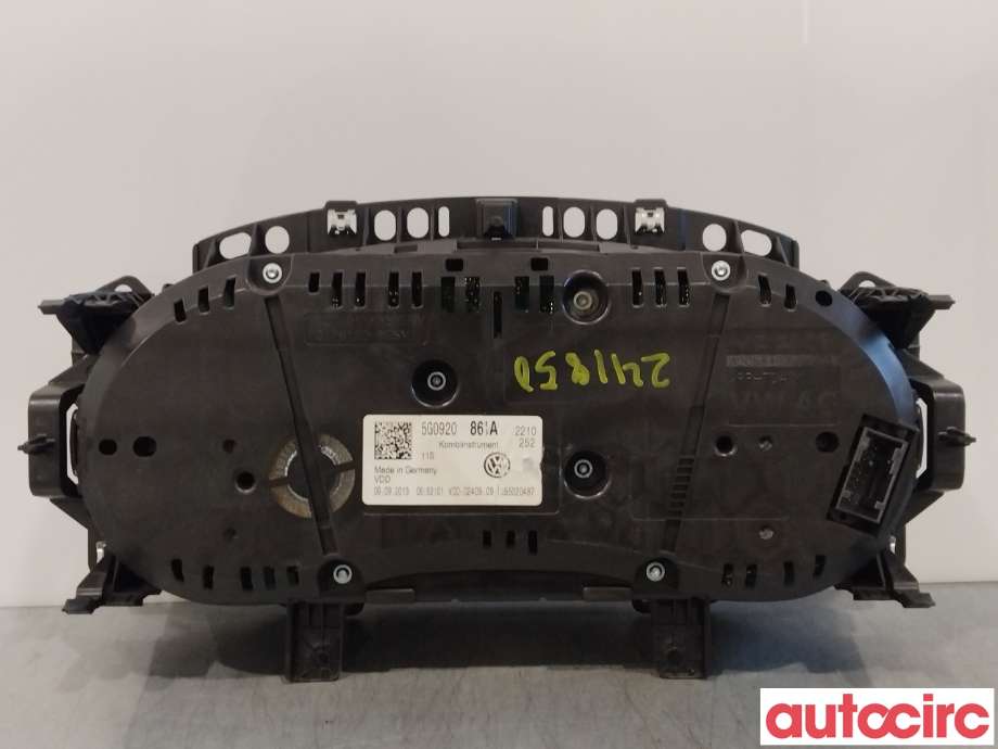 Instrumentpanel til VW Golf VII 2012-2017 (Fase 1)  (VOLKSWAGEN|5G0920861A|)
