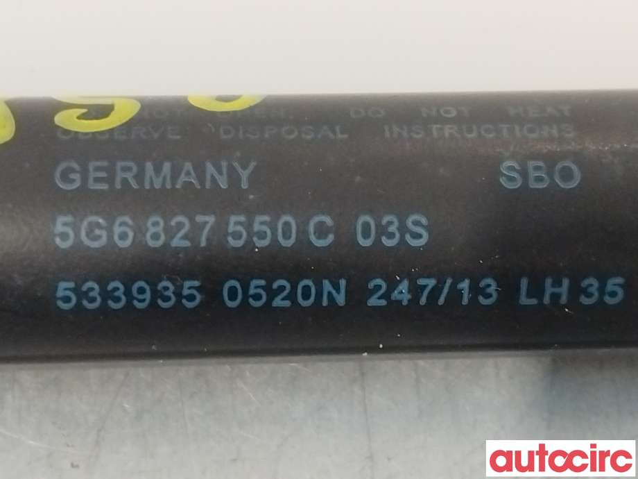 Baklukedemper til VW Golf VII 2012-2017 (Fase 1)  (VOLKSWAGEN|5G6827550G||5G6827550C)