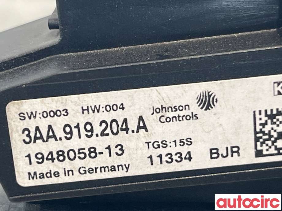Instrument klokke til VW Passat 2011-2015 (B7) (B7) (VOLKSWAGEN|3AA919204A)