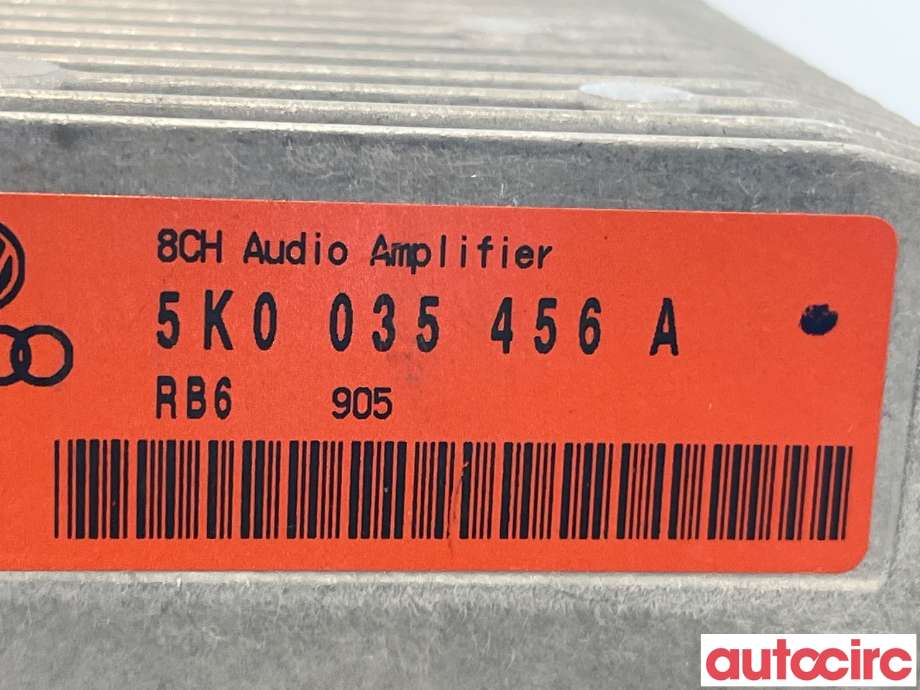 Bilstereo forsterker til VW Passat 2011-2015 (B7) (B7) (VOLKSWAGEN|5K0035456D|5K0035456A)