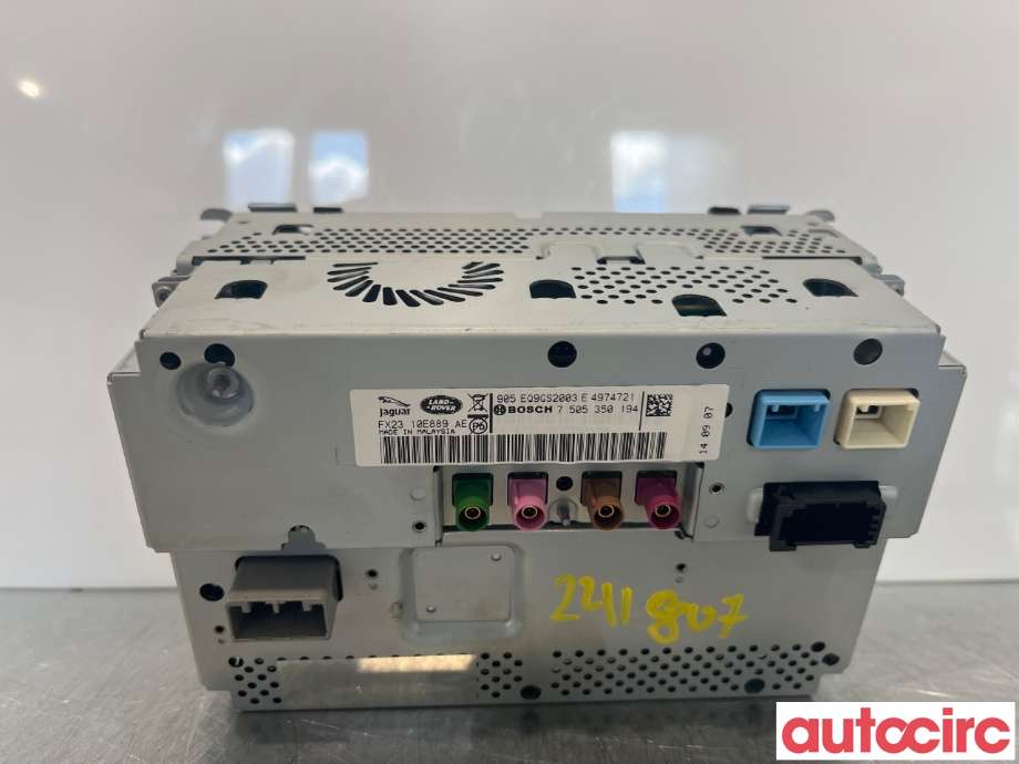 Multimedia display (MCU - Media Controller Unit) til Jaguar XF 2008-2015 (X250) (X250) (JAGUAR|C2Z29564)