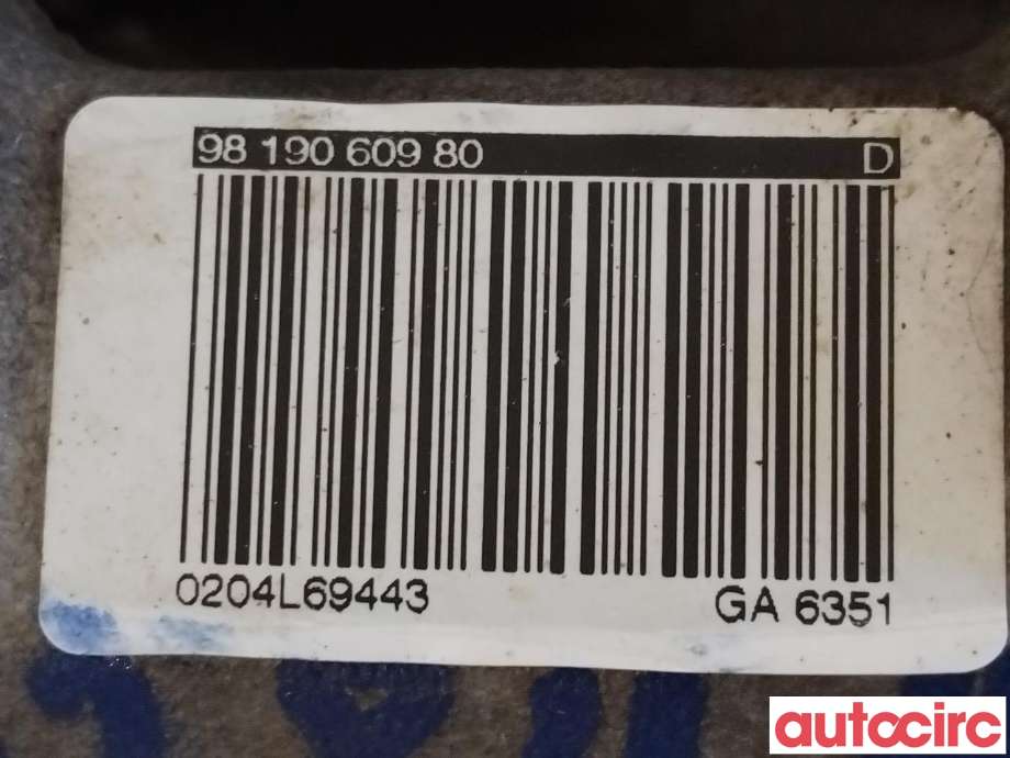 Bremsecaliper høyre bak til Peugeot 308 2021-->> (Type III)  (PEUGEOT|1651758380||9819060980)