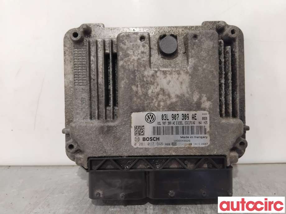Styreenhet motor til VW Passat 2011-2015 (B7) (B7) (VOLKSWAGEN|03L906018PS|0281017946|03L907309AE)