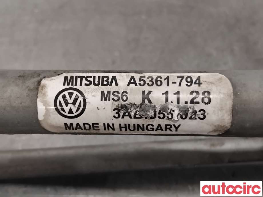 Viskermotor frontrute til VW Passat 2011-2015 (B7) (B7) (VOLKSWAGEN|3AB955023A|A5361-794|3AB955023)