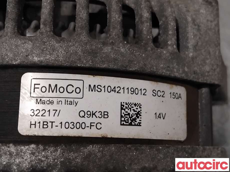 Dynamo til Ford Fiesta 2017-->> (Type VII)  (FORD|2077639|MS1042119012|2647770)
