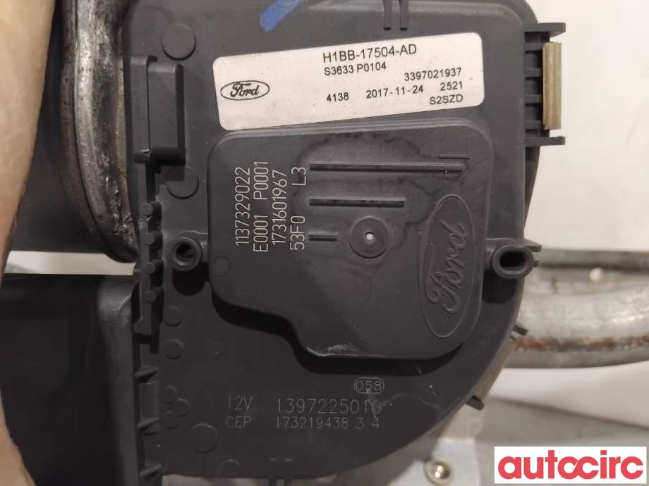 Viskermotor frontrute til Ford Fiesta 2017-->> (Type VII)  (FORD|2554660|1397225010|H1BB-17500-AD)