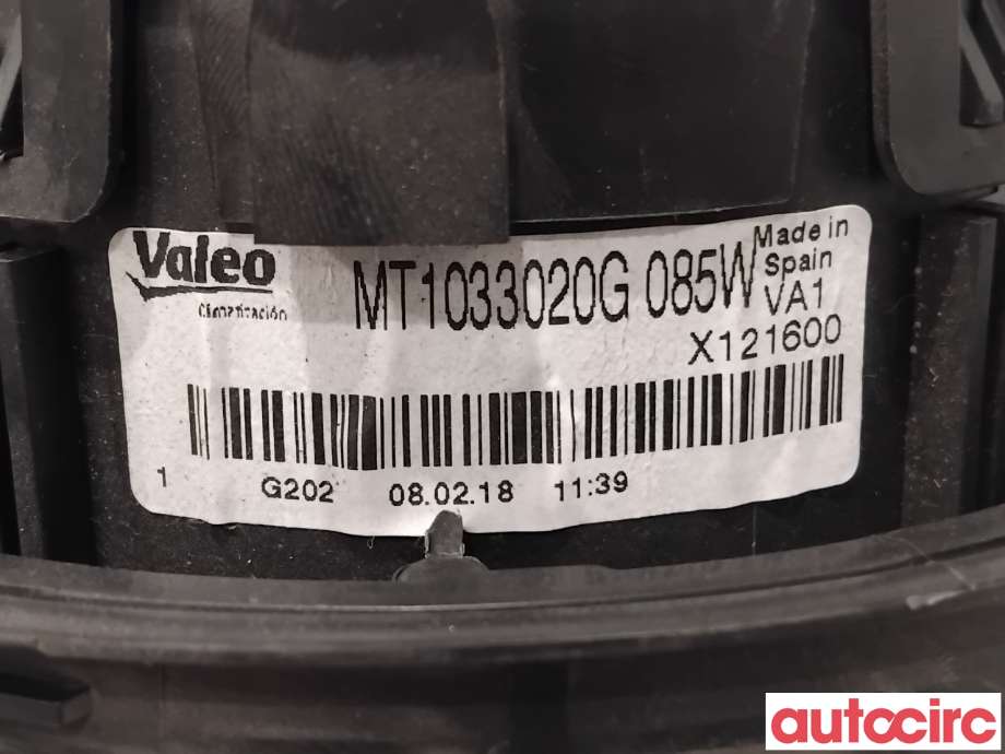 Varmeapparat motor til Nissan Leaf 2018-->> (Type II)  (NISSAN|272264FA0A|MT1033020G|)