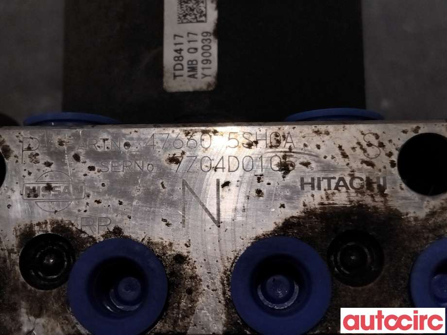 ABS sentral til Nissan Leaf 2018-->> (Type II)  (NISSAN|476605SH5B|476605SH0A|476605SH8B)