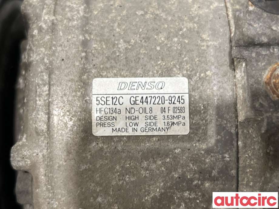 Aircondition kompressor til Toyota Avensis 2003-2008 (Type II)  (TOYOTA|8831005080|447220-9245|)