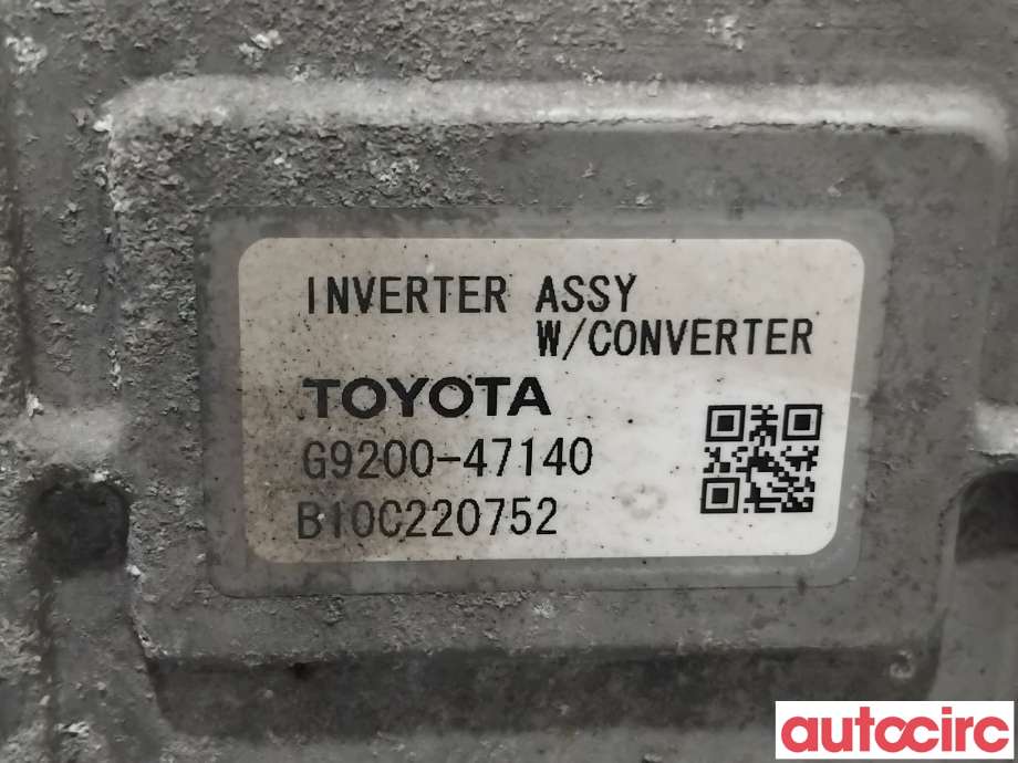 Inverter hybrid til Toyota Prius 2009-2016 (Type III) (COMBI) (COMBI) (TOYOTA|G92A047030||G9200-47140)