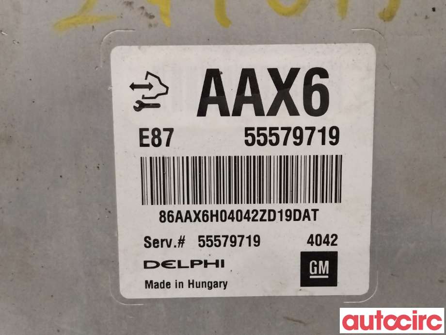 Styreenhet motor til Opel Mokka 2012-2016 (Type I, Fase 1)  (OPEL|55579719)