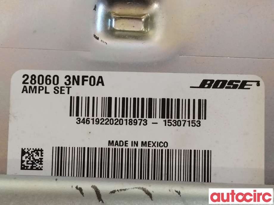 Bilstereo forsterker til Nissan Leaf 2011-2017 (Type I) (NISSAN|280603NF0A|)