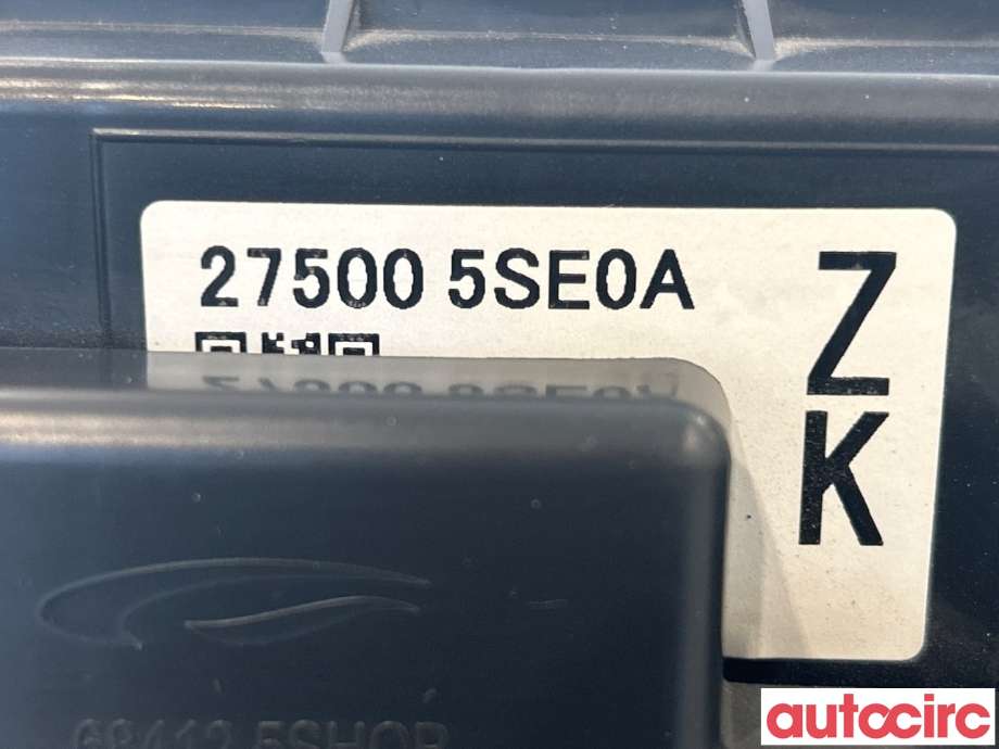 Varmeapparat betjening til Nissan Leaf 2018-->> (Type II)  (NISSAN|275005SE0A)