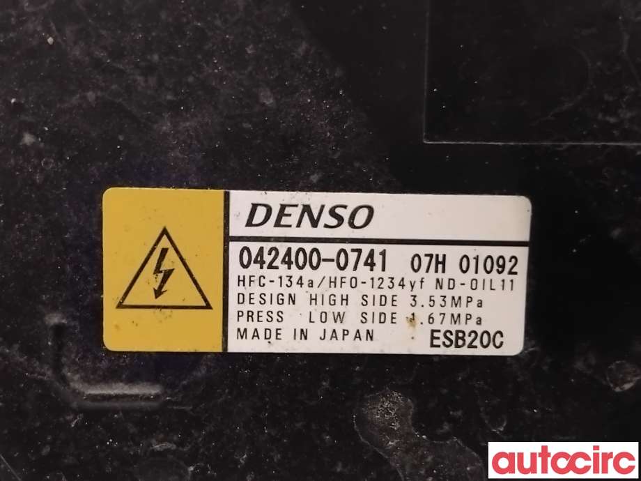 Aircondition kompressor til Toyota Yaris Cross (SUV) 2021-->>  (TOYOTA|88370K0010|042400-0741|)
