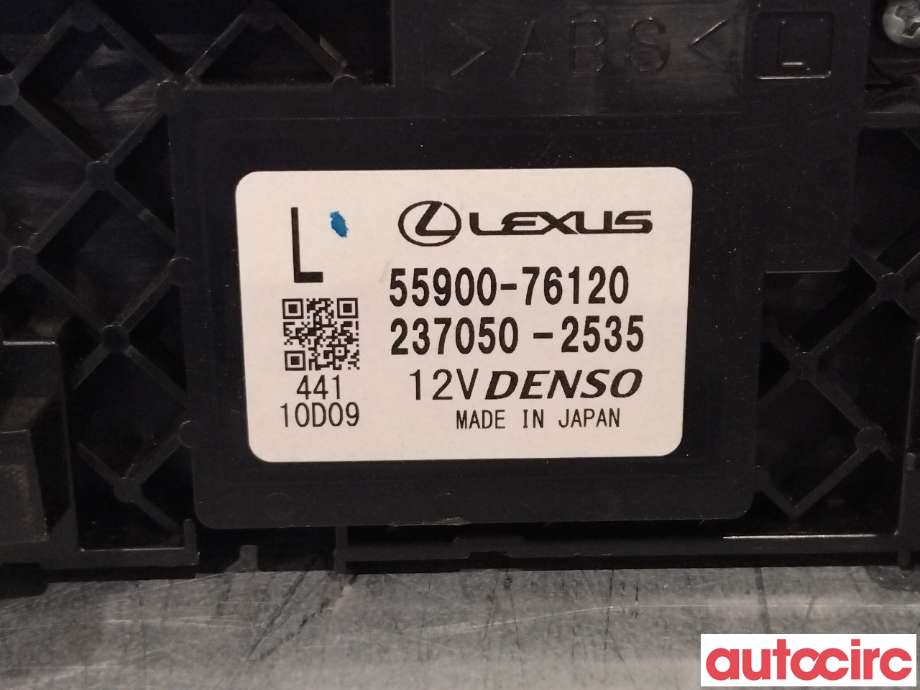 Varmeapparat betjening til Lexus UX 2018-->> (LEXUS|5590076120)